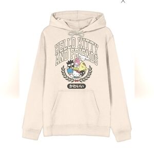 Bioworld Sanrio Hello Kitty and friends cream hoodie medium M